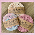 Cotton Makeup Pads, reusable makeup wipes, reusable cotton rounds, ecofriendly, handmade gift, reusable face wipes, facial cleansing rounds