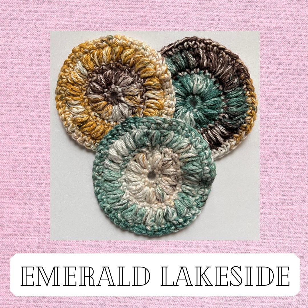 Cotton Makeup Pads, reusable makeup wipes, reusable cotton rounds, ecofriendly, handmade gift, reusable face wipes, facial cleansing rounds