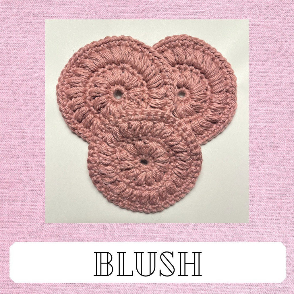 Cotton Makeup Pads, reusable makeup wipes, reusable cotton rounds, ecofriendly, handmade gift, reusable face wipes, facial cleansing rounds